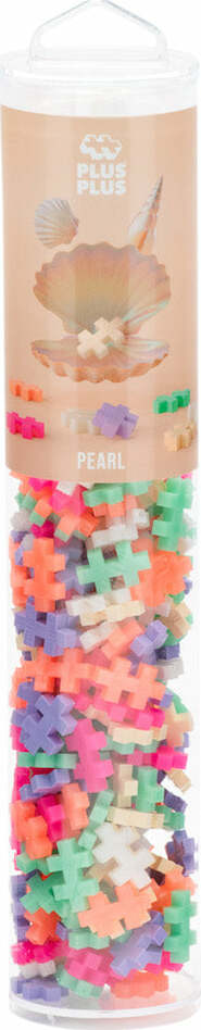 Plus-Plus Tube 240 pc- Pearl Mix