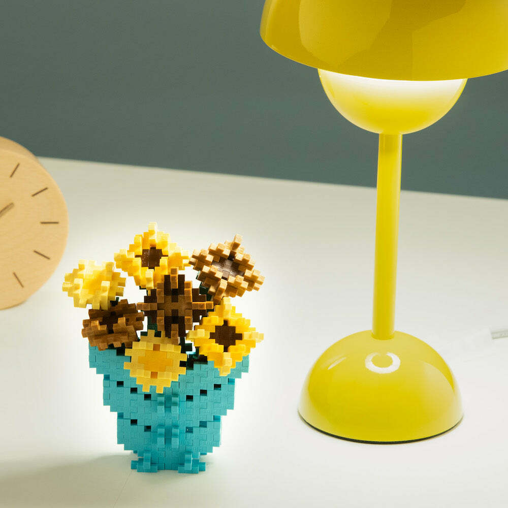 コケヤンmarble SUD Sunflower tunic YELLOW Plus-Plus Inspired - Van Gogh Sunflowers – Awesome Toys & Gifts