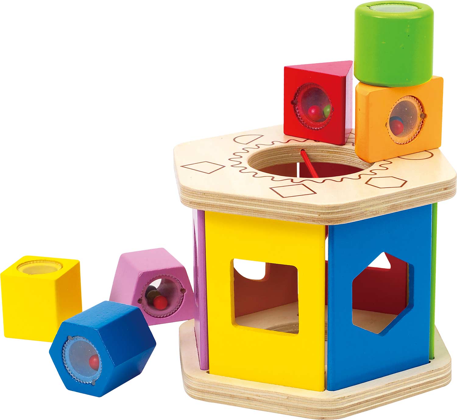 Shake 'n Match Shape Sorter