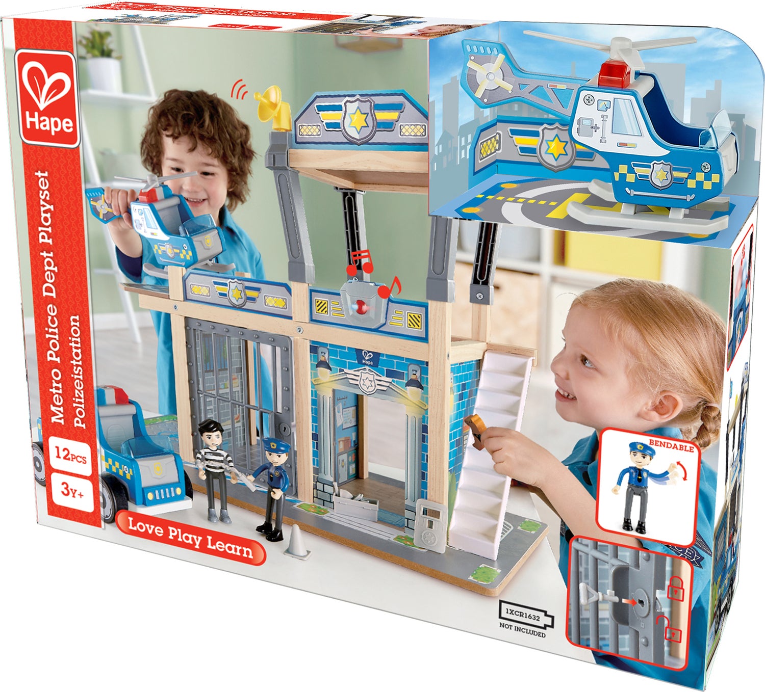 Metro Police Dept. Playset