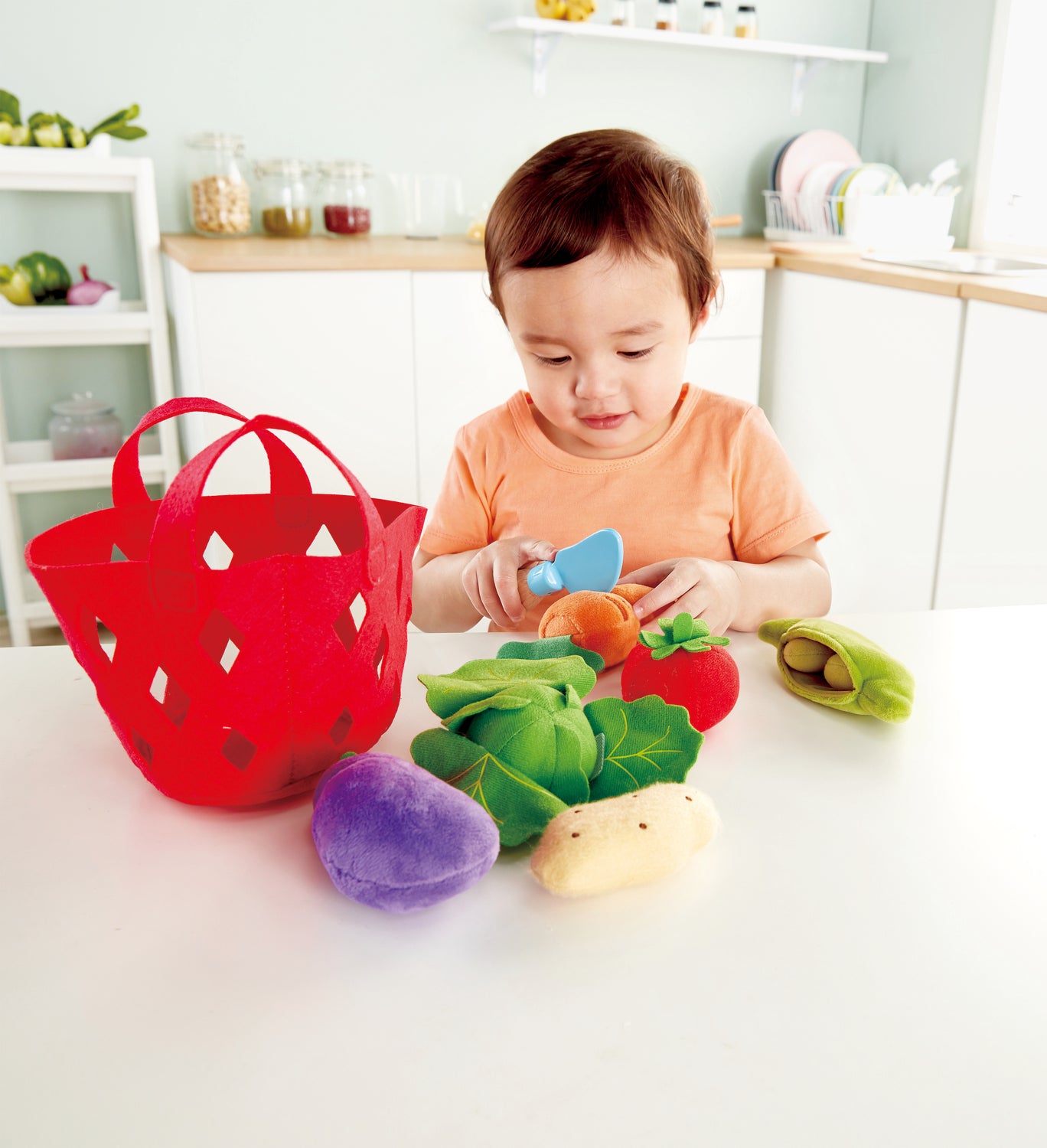 Toddler Vegetable Basket