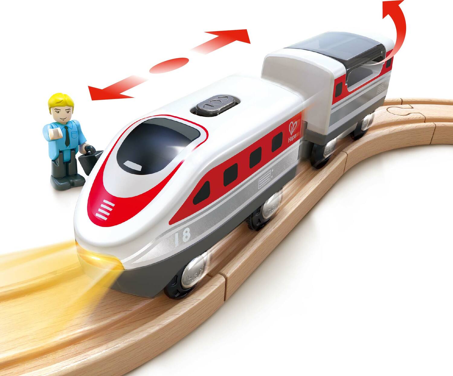 Intercity Battery Powered Train Set