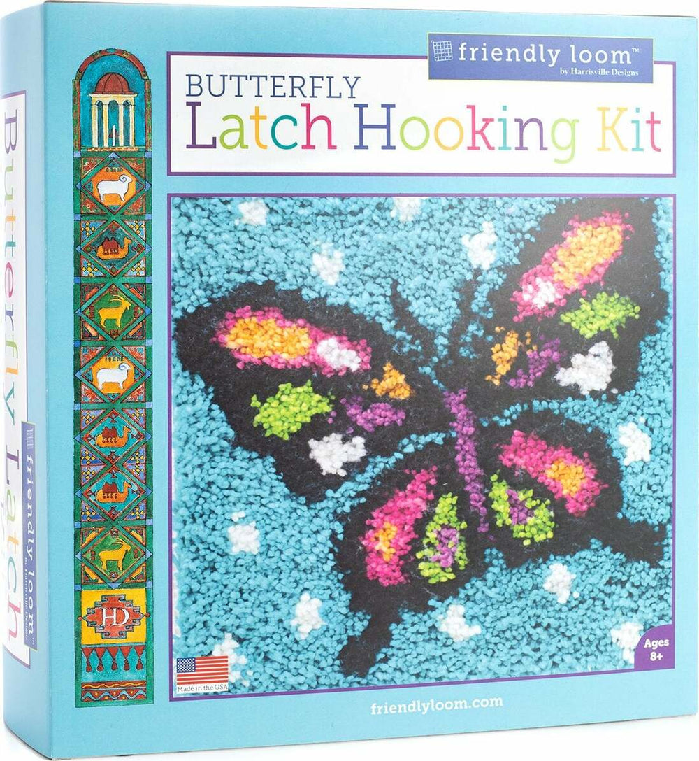 Latch Hooking Kit - Butterfly