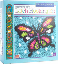 Latch Hooking Kit - Butterfly