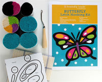 Latch Hooking Kit - Butterfly