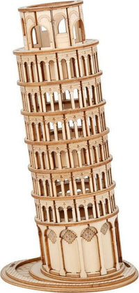 3D Modern Wooden Puzzle - Leaning Tower Of Pisa