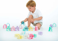 dëna Pastel Kids and Houses 6 Pack
