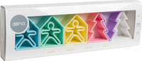 dëna Pastel Kids, Houses and Trees 3 Pack