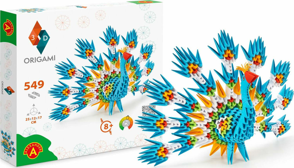 Alexander Origami 3D - Peacock
