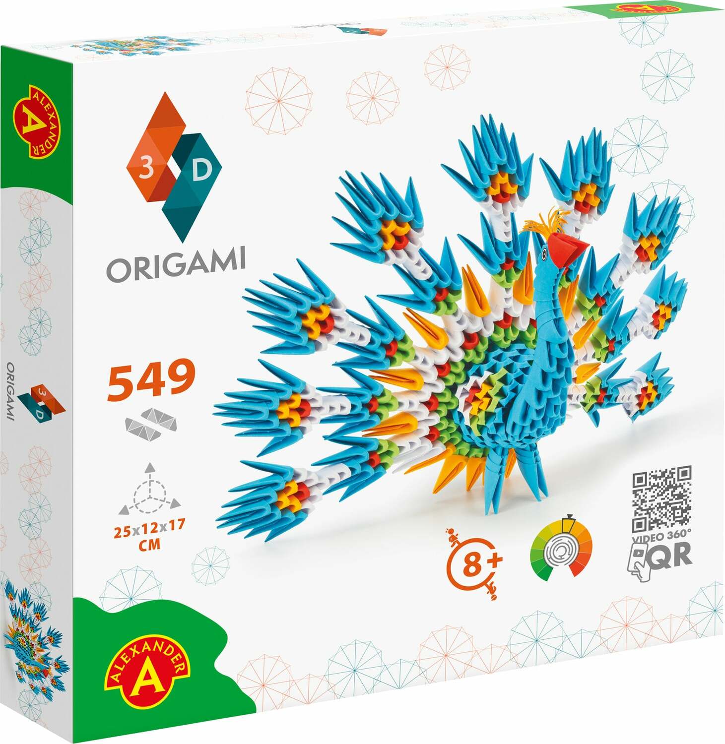 Alexander Origami 3D - Peacock