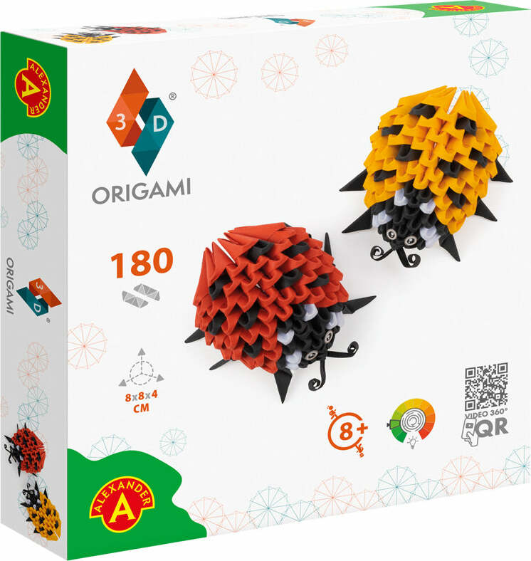 Alexander Origami 3D - Ladybugs