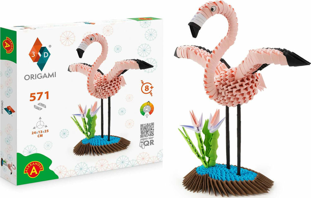 Alexander Origami 3D - Flamingo