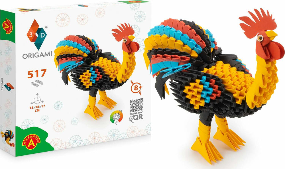 Alexander Origami 3D - Rooster