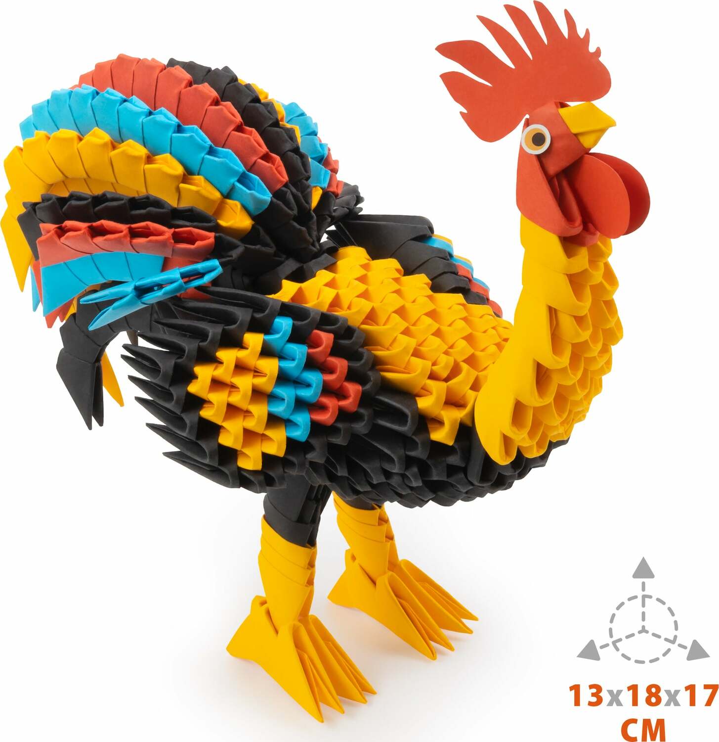 Alexander Origami 3D - Rooster