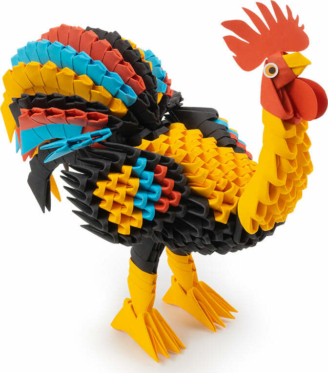 Alexander Origami 3D - Rooster