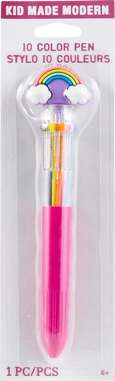 Kid Made Modern 10 Color Pen with Topper - Rainbow