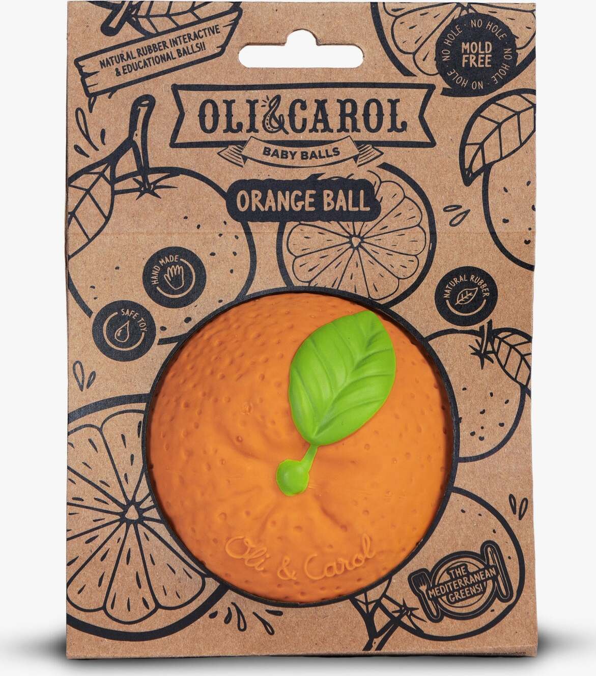 OLI&CAROL Orange Baby Ball