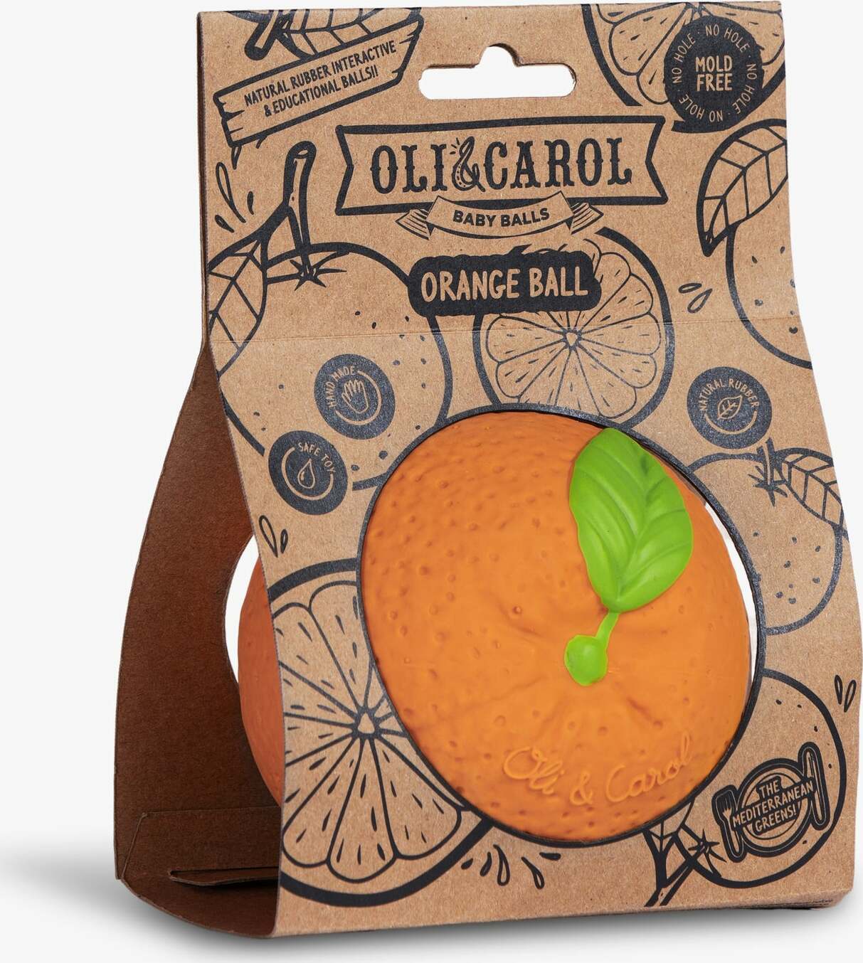 OLI&CAROL Orange Baby Ball