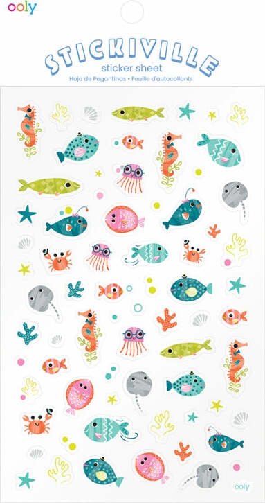 Stickiville Ocean Buddies Stickers