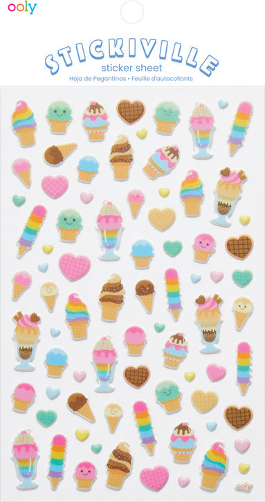 Stickiville Ice Cream Dream Stickers