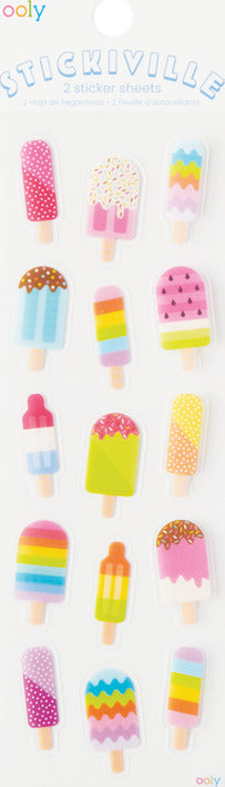 Stickiville Ice Pops Stickers