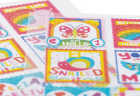 Stickiville Snail Mail Stamps Stickers