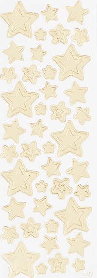 Stickiville Skinny - Gold Stars (Gold Foil)