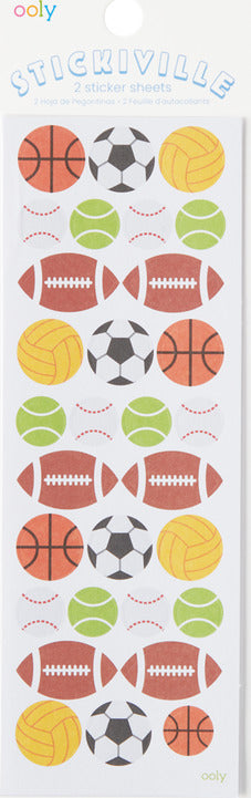 Stickiville Sport Balls Stickers