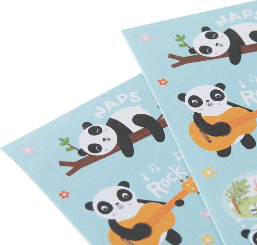 Stickiville Playful Pandas Stickers