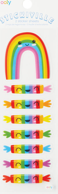 Stickiville Rainbow Candies Stickers