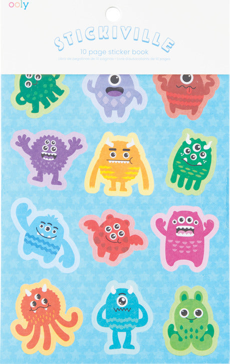 Stickiville Monster Sticker Book