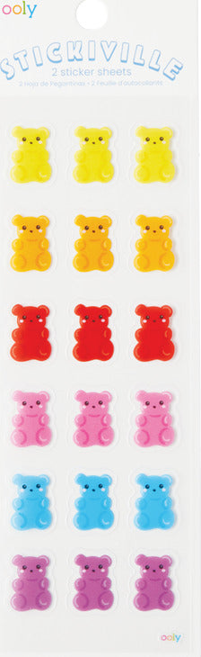 Stickiville Gummy Bears Stickers