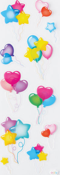 Stickiville Skinny - Shaped Balloons (Clear)