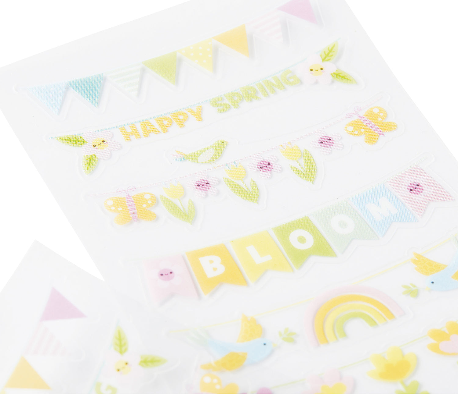 Stickiville Skinny - Spring Banners (Clear)