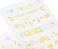 Stickiville Skinny - Spring Banners (Clear)