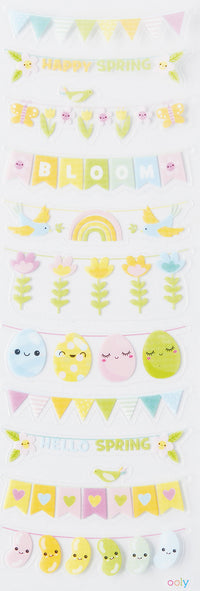 Stickiville Skinny - Spring Banners (Clear)