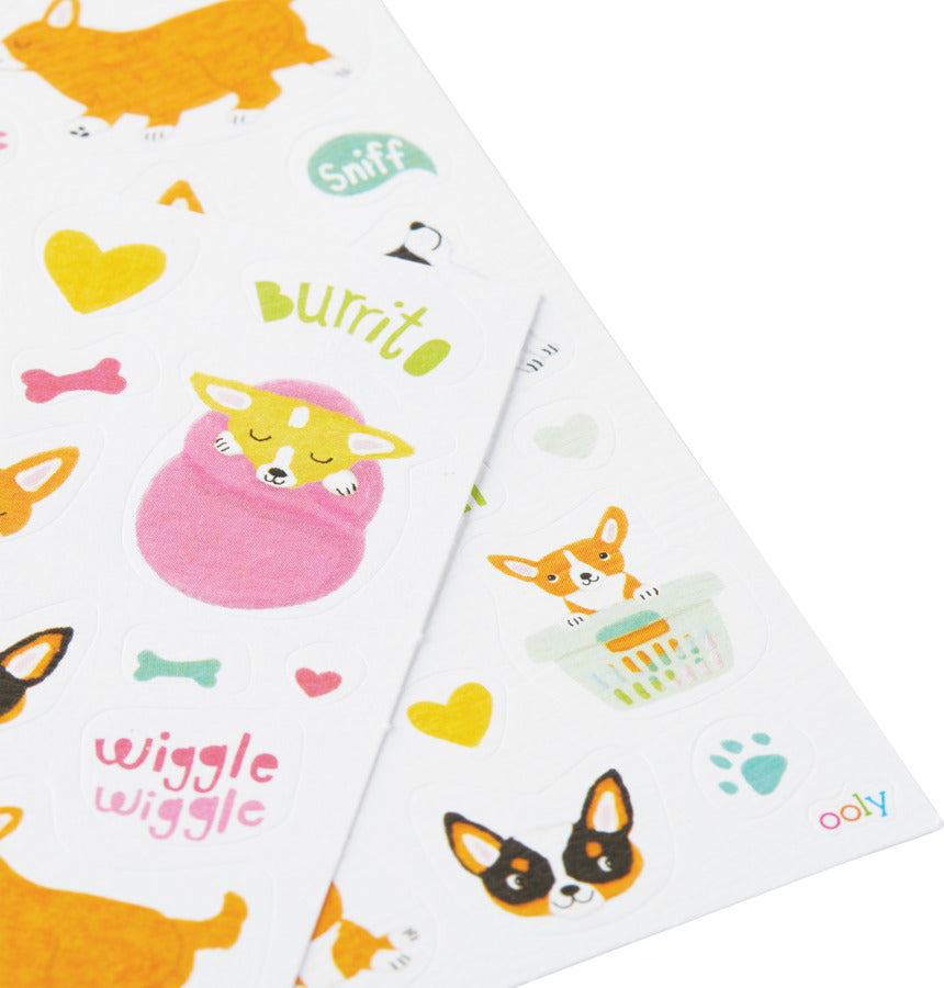 Stickiville Corgis Stickers