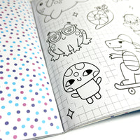 Stickiville Color-In' Sticker Book: Cute-A-Licious Doodles