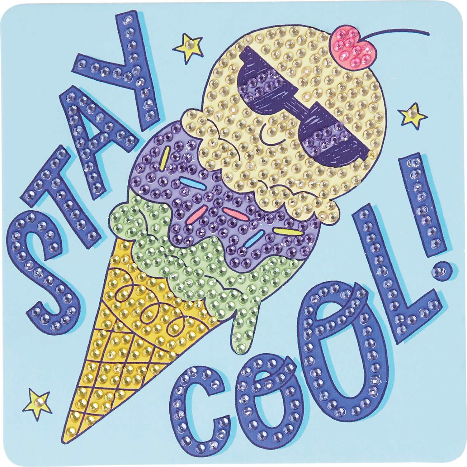 Razzle Dazzle D.I.Y. Mini Gem Art Kit: Cool Cream – Awesome Toys