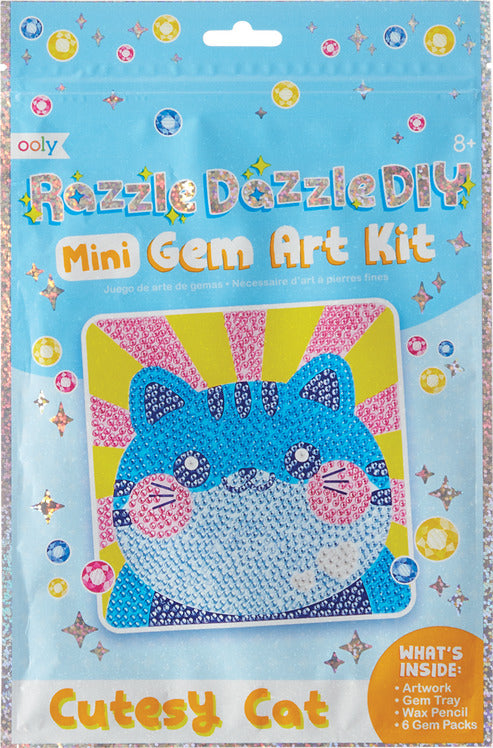 Razzle Dazzle DIY Gem Art Kit - Cutesy Cat