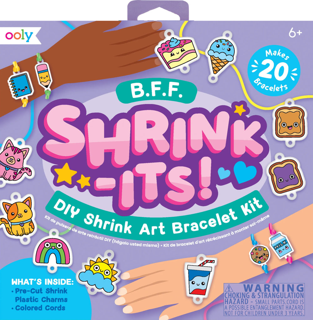 Shrink-its! DIY Shrink Art Bracelet Kit - BFF