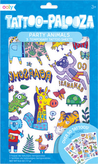 Tattoo-palooza Temporary Tattoos  Party Animal