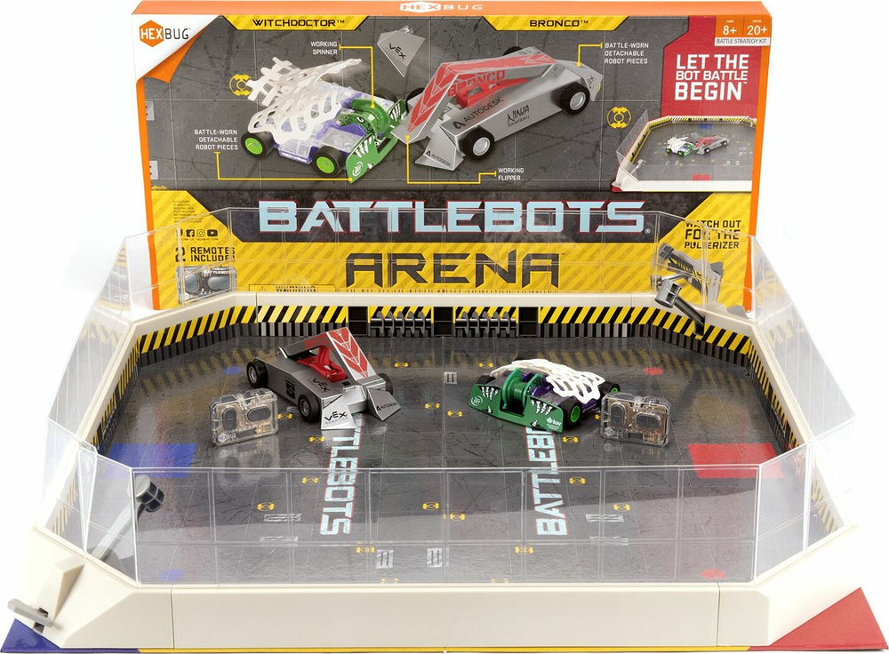 HEXBUG BattleBots Arena (Bronco and Witch Doctor)