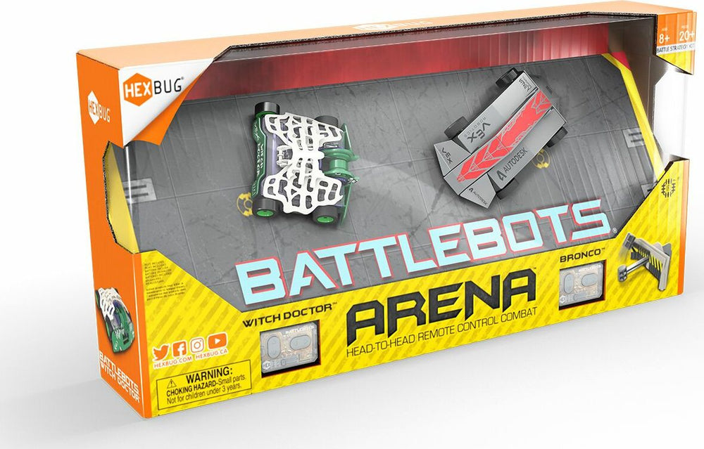 HEXBUG BattleBots Arena (Bronco and Witch Doctor)