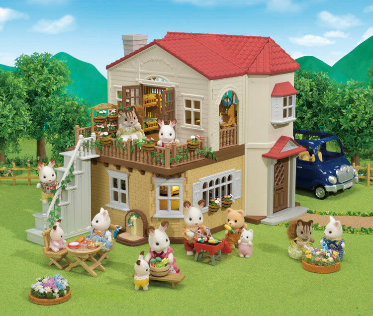 Red Roof Country Home Gift Set