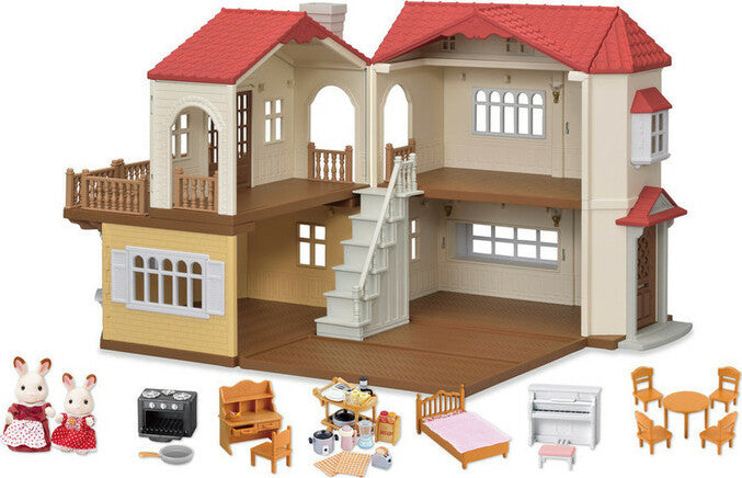 Red Roof Country Home Gift Set