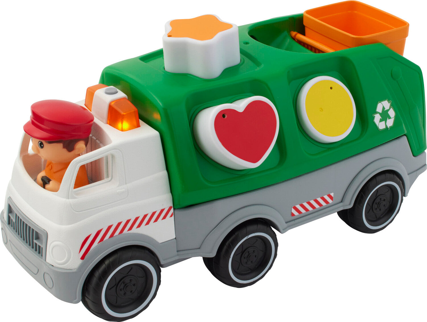 KidOozie - Shape Sorting Recycling Truck
