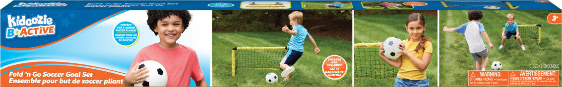 Fold 'n Go Soccer Goal Set