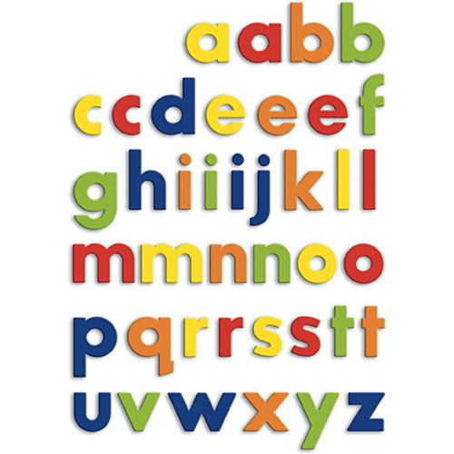 Lower Case Magnetic Letters