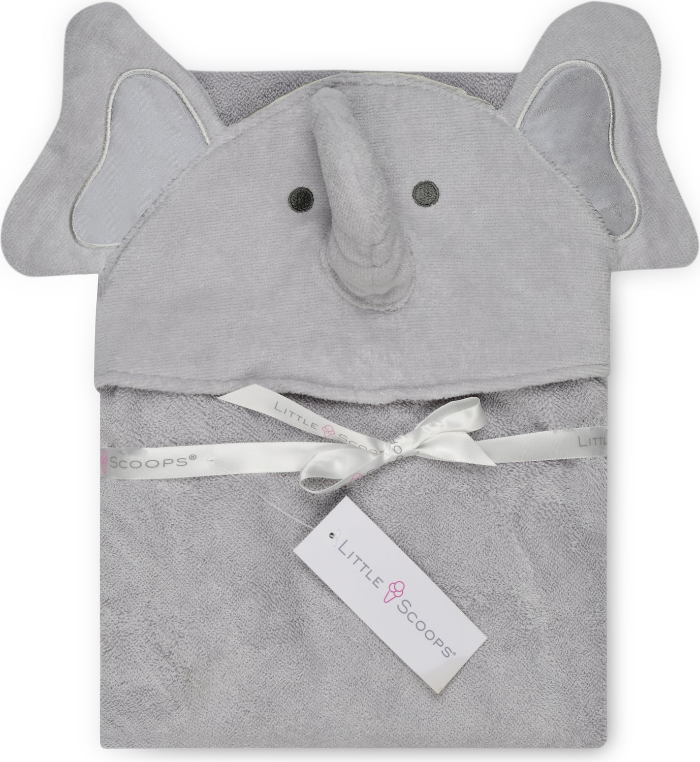 Little Scoops Elephant Hooded Towel